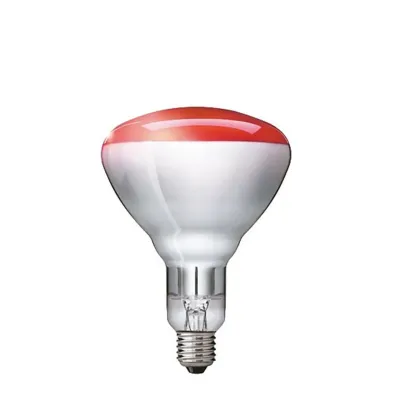 BR125 IR 250W E27 230-250V RED 1CT/10 - 1