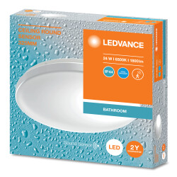 Ceiling Round 325mm SEN 24W 865 IP44 Ses Sensörlü Tavan Armatür - LEDVANCE