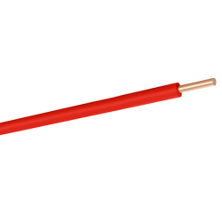 NYA 1X1.5 H07V-U PVC KABLO KIRMIZI - HES KABLO