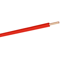NYA 1X4 H07V-U PVC KABLO KIRMIZI - 1