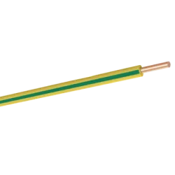 NYA H07Z1-U 1X2.5 H.FREE SARI YEŞİL KABLO - 1