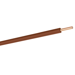 NYAF (H)07Z1-K 1x2.5 FLEX 750V H.FREE KABLO KAHVERENGİ - 1