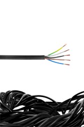 TTR 5X1.5 SİYAH KABLO 500V FLEX - HES KABLO