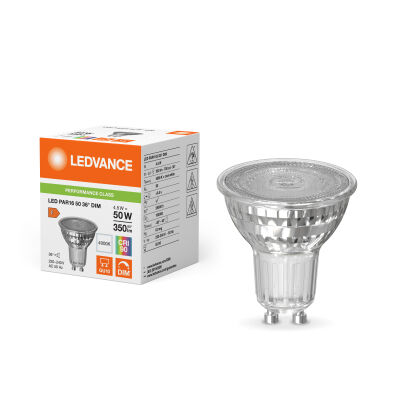LED PAR16 50 36° DIM Performance 4.5W 940 GU10 Dimli Cam Ampul - 1