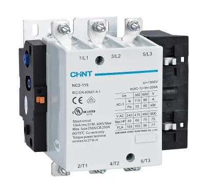 NC2-115M 55KW 115A 3P 220V-240V AC BOBİNLİ KONTAKTÖR - 1