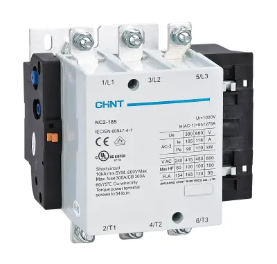 NC2-185M 90KW 185A 3P 220V-240V AC BOBİNLİ KONTAKTÖR - 1