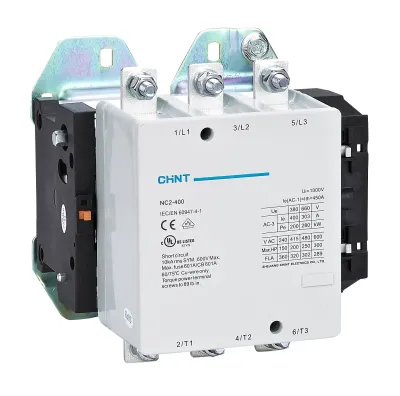 NC2-400M 200KW 400A 3P 220V-240V AC BOBİNLİ KONTAKTÖR - 1