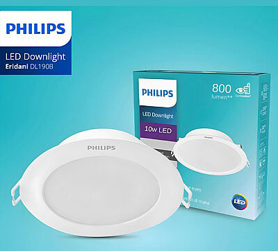 ERİDANİ DL190B LED18 D200 23W 840 TR MP - 4'LÜ EKOPAKET - 1