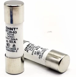 RT SERİSİ SİLİNDİRİK SİGORTA 500V AC 20A 10 X 38 MM - 1