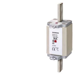 3NA3 SERİSİ NH-BIÇAKLI SİGORTA BUŞONU 400A BOY 2 57.8mm BAYRAK GÖSTR. KAPAKLI - SIEMENS