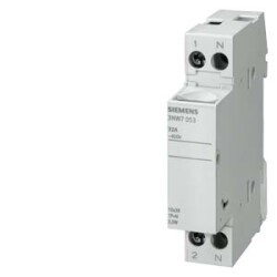 3NW SERİSİ YUVASI KARTUŞ SİGORTA YUVASI 10X38mm 1+N KUTUP 32A - 1