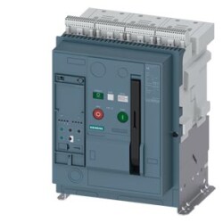 3WA AÇIK TİP ŞALTER SABİT 3P 2000A 55/42KA 2NO+2NC KONTAK - SIEMENS