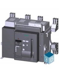 3WT AÇIK TİP GÜÇ ŞALTER 4P 4000A 66kA LCD EKRANLI 2NO+2NC - SIEMENS