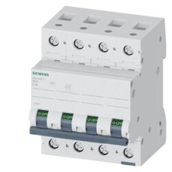 5SL4 C TİPİ 3P+Nx6A 10kA NÖTR KESMELİ TRİFAZE OTOMAT - 1