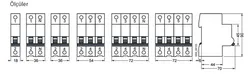 5SL6 B TİPİ 1x10A 6kA MONOFAZE KLASİK OTOMAT - SIEMENS