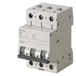 5SL6 C TİPİ 3x40A 6kA TRİFAZE KLASİK OTOMAT - SIEMENS
