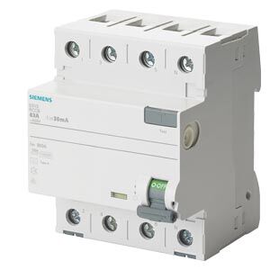 5SV3 SERİSİ A TİPİ KAÇAK AKIM KORUMA RÖLESİ 25A 400V 30mA 3FAZ+NÖTR 70mm 10 kA - 2