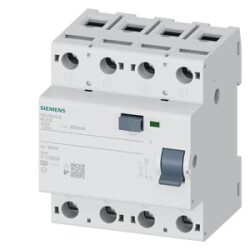 5SV3 SERİSİ A TİPİ KAÇAK AKIM RÖLESİ 3X125A 300mA 10 kA - 1