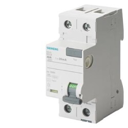 5SV3 SERİSİ SELEKTİF TİP KAÇAK AKIM KORUMA RÖLESİ 1x80A 300mA MONOFAZE - SIEMENS