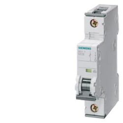 5SY5 DC KARAKTERLİ C TİPİ 1x63A 10kA 1FAZLI 220V DC - 230V AC OTOMAT - 1