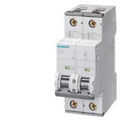 5SY5 DC KARAKTERLİ C TİPİ 2x6A 10kA 2FAZLI 440V DC - 400V AC OTOMAT - 1
