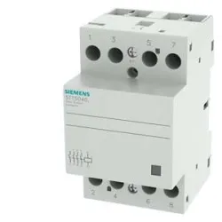 5TT5 SERİSİ İNSTA KONTAKTÖR 40A İŞ.GER.440V 4NO KONTAKLI - SIEMENS