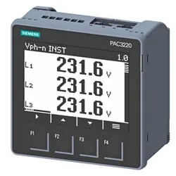 7KM SERİSİ SENTRON PAC3220 ENERJİ ANALİZÖRÜ - SIEMENS